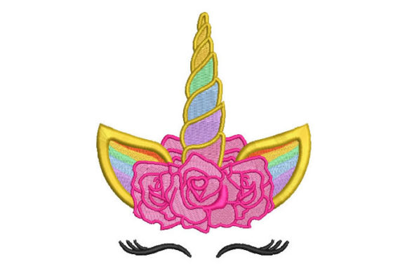 Adorable Unicorn with Roses Embroidery Review