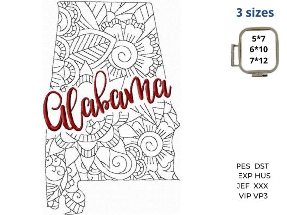 Alabama State Embroidery Review