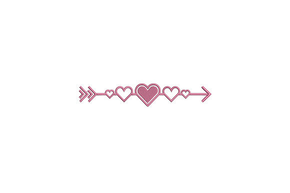 Arrows Hearts Embroidery Design Review