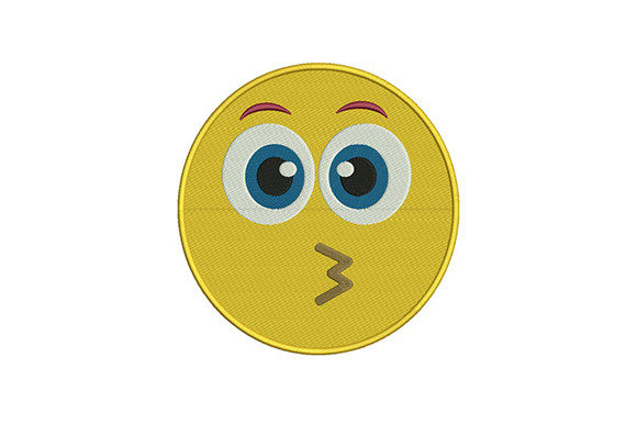 Big Eyes Face Emoji Embroidery Review