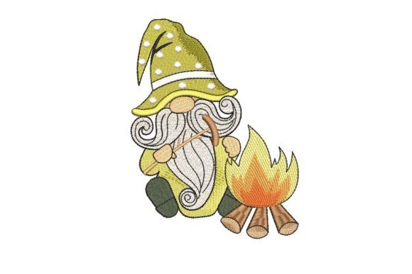 Camping Gnome Embroidery Review