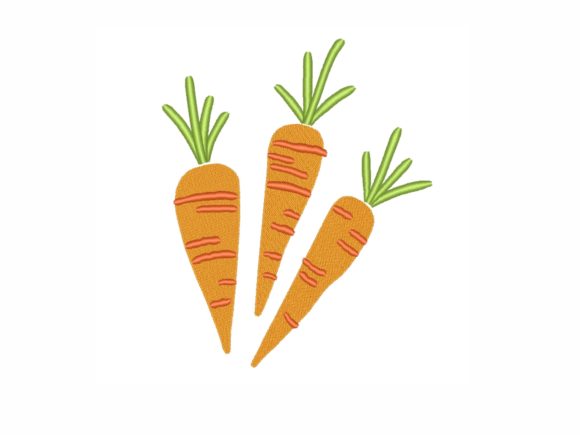 Carrots Embroidery Design Review