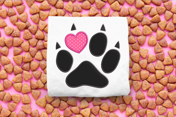 Cat Paw with Heart Embroidery Review