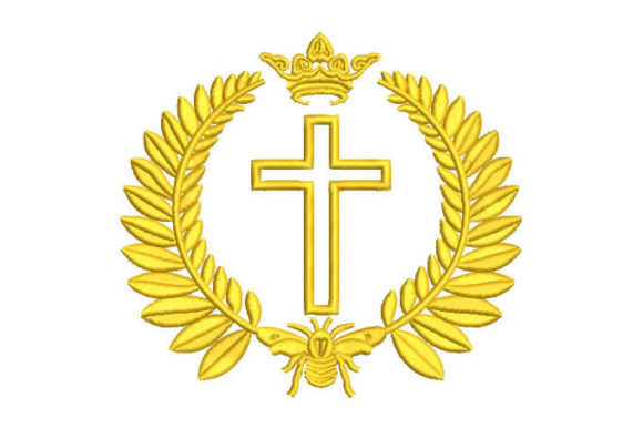 Cross with Crown Embroidery Design Review