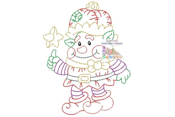 Elf Multicolor Character Embroidery Review