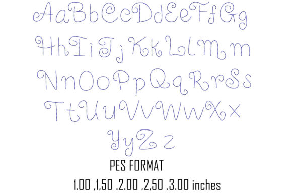 Font Bean Stitch: A Playful Embroidery Design for Personalized Gifts