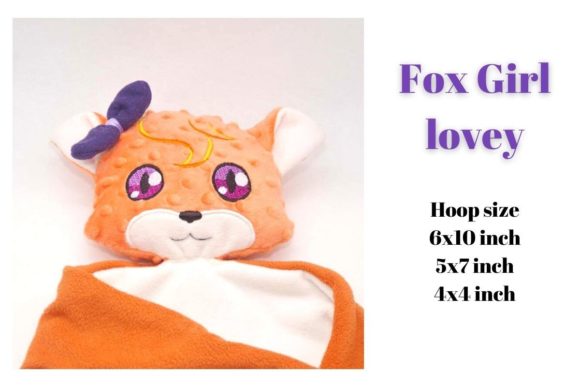 Fox Lovey Girl Embroidery Review