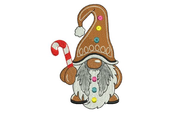 Gingerbread Christmas Gnome Embroidery Review