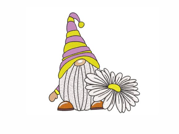 Gnome with a Daisy Embroidery Review