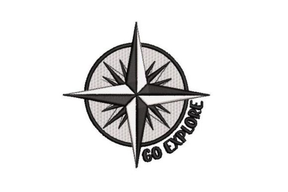 Go Explore Compass Embroidery Review