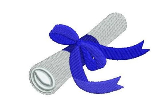 Graduation Skroll with Royal Blue Embroidery Review