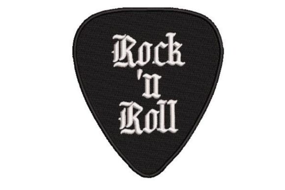Guitar Pick Rock Embroidery Design Review