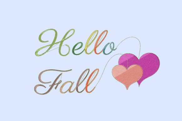 Hello Fall Embroidery Review