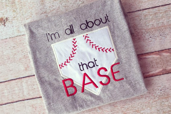 I'm All About That Baseball Embroidery Review