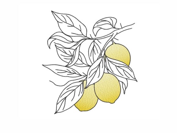 Lemons Embroidery Design Review