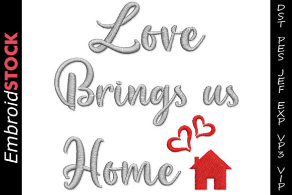 Love Brings Us Home Embroidery Review