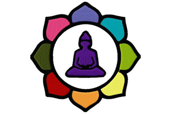 Mandala Buddha Colored Embroidery Review