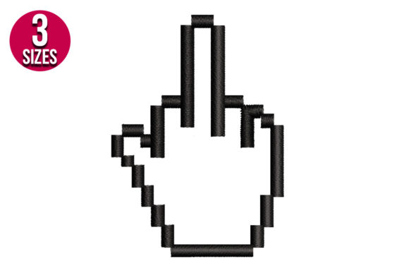 Middle Finger Embroidery Design Review