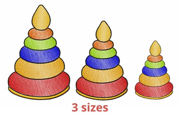 Pyramid Toy Embroidery Design Review