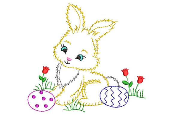 Rabbit with Roses Embroidery Review