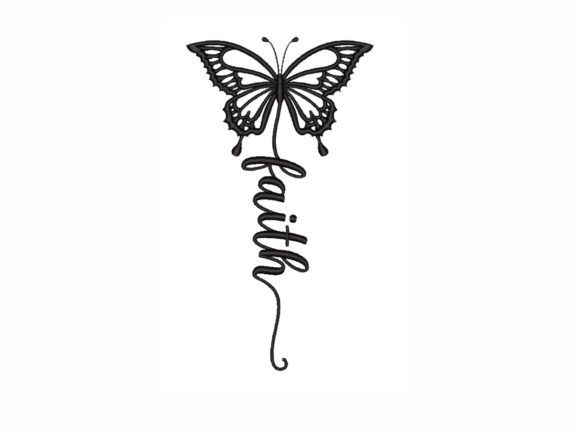 Review of Faith Butterfly Embroidery Design