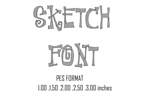 Sketch Font Embroidery Design Review for Handmade Gifts