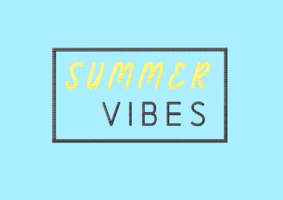 Summer Vibes Embroidery Review