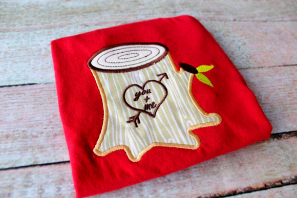 Tree Stump with Heart Embroidery Review